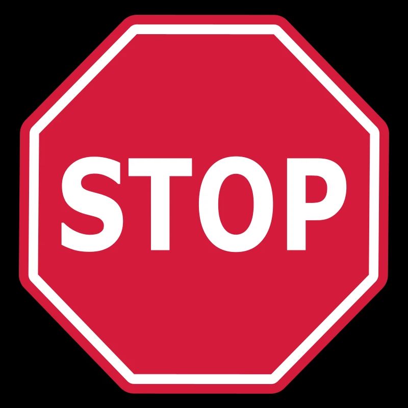 STOP Stoppschild Stopp