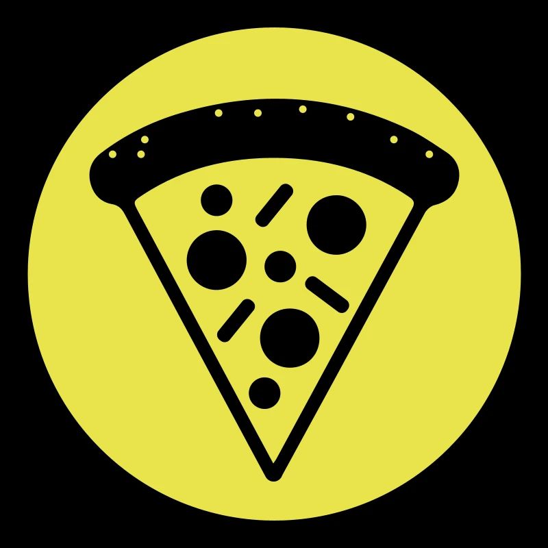 Pizza Icon Circle