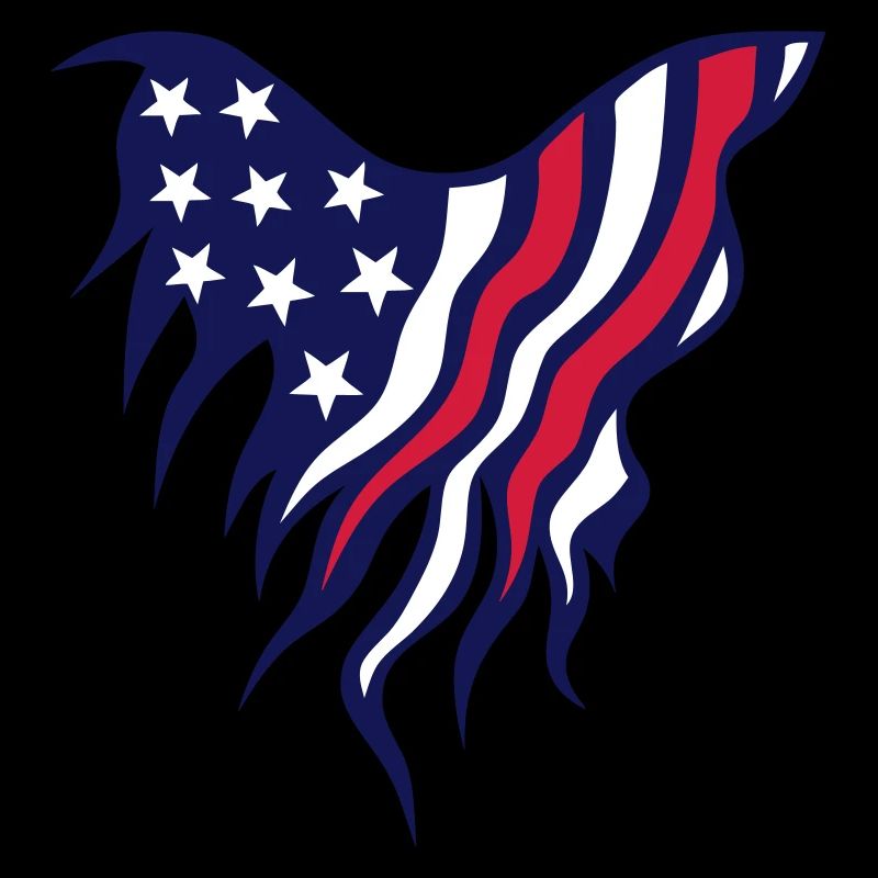 foulard americain drapeau 0