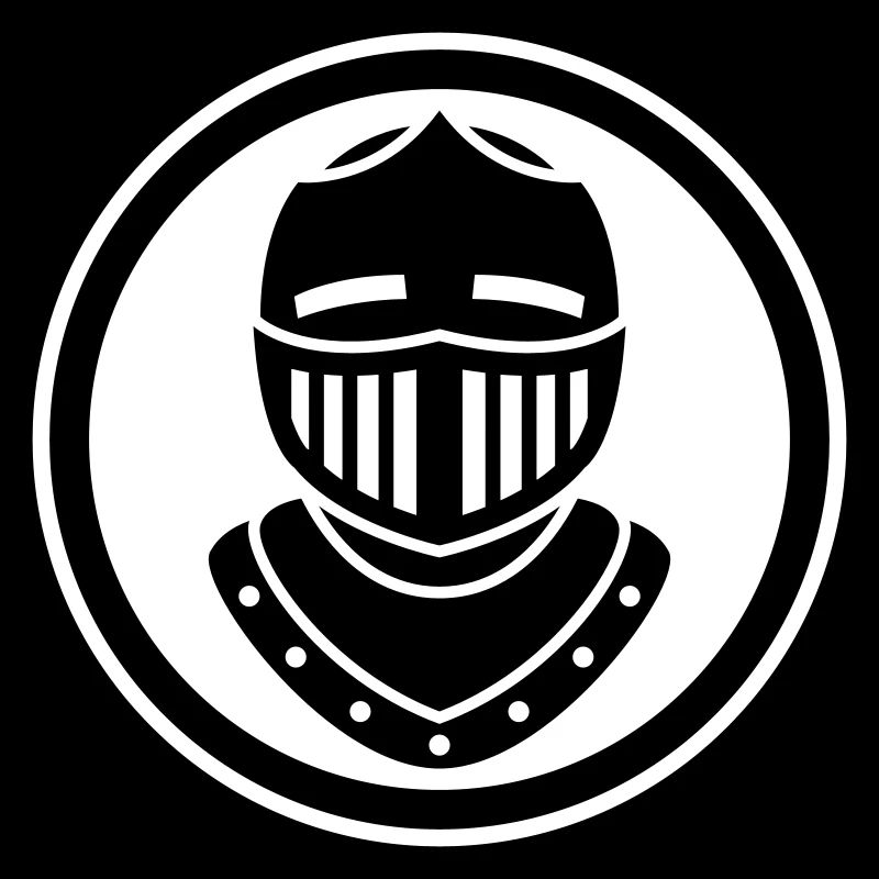 Casque de chevalier