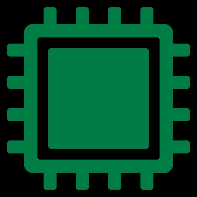 Icône de micropuce AI