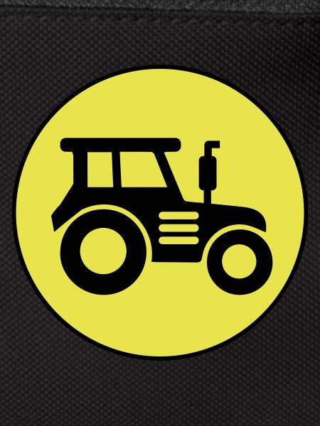 Tractor icon circle