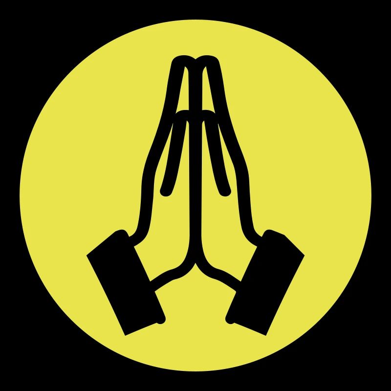 Pray Hands Circle