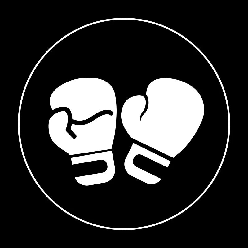 Symbole des gants de boxe