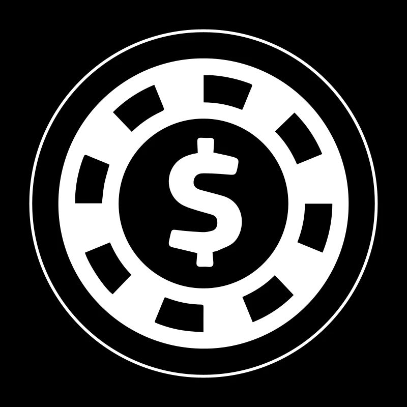 Poker Chip Circle