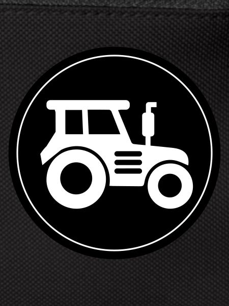 Tractor icon circle