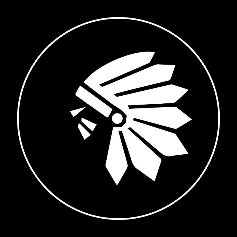 Symbole de la tête indienne