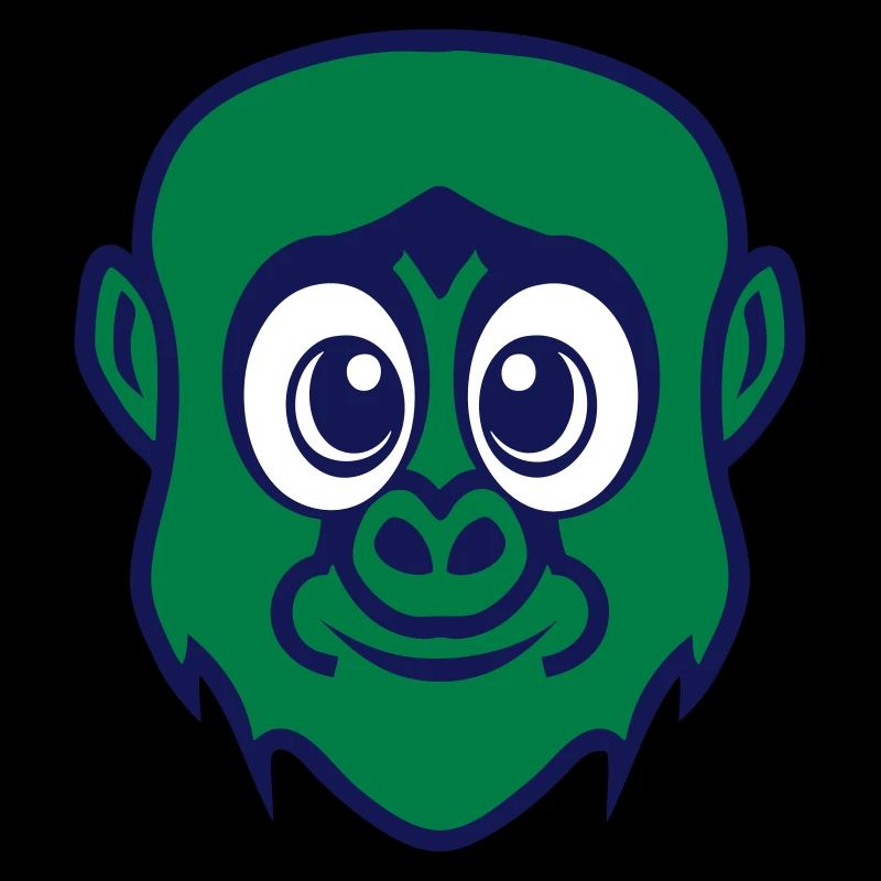 gorilla animals drawing