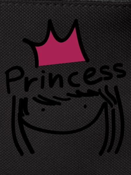 Prinzessin Mädchen Tippfehler