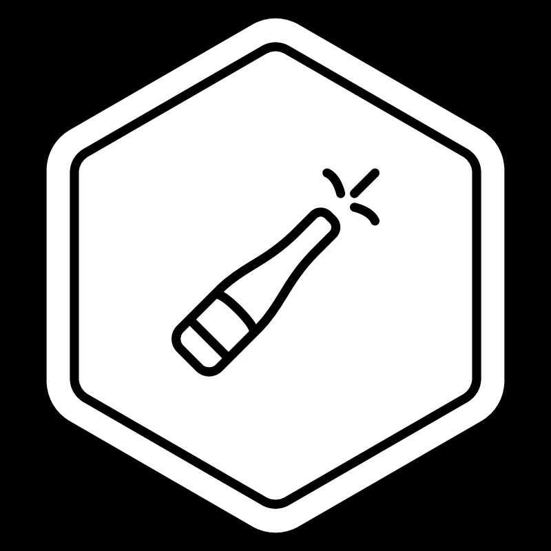 Discreet logo for the bachelor party – Braut Team
