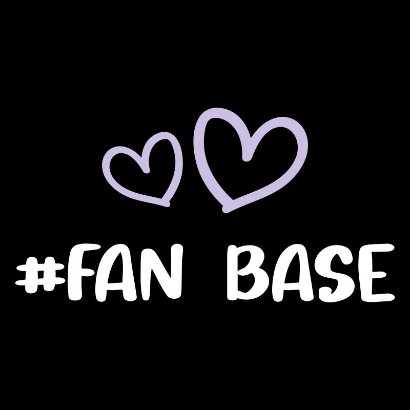 Fan Base Herz Liebe