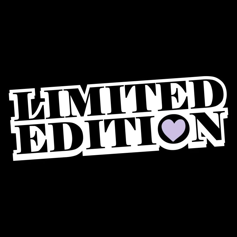 Limited Edition Herz Spruch
