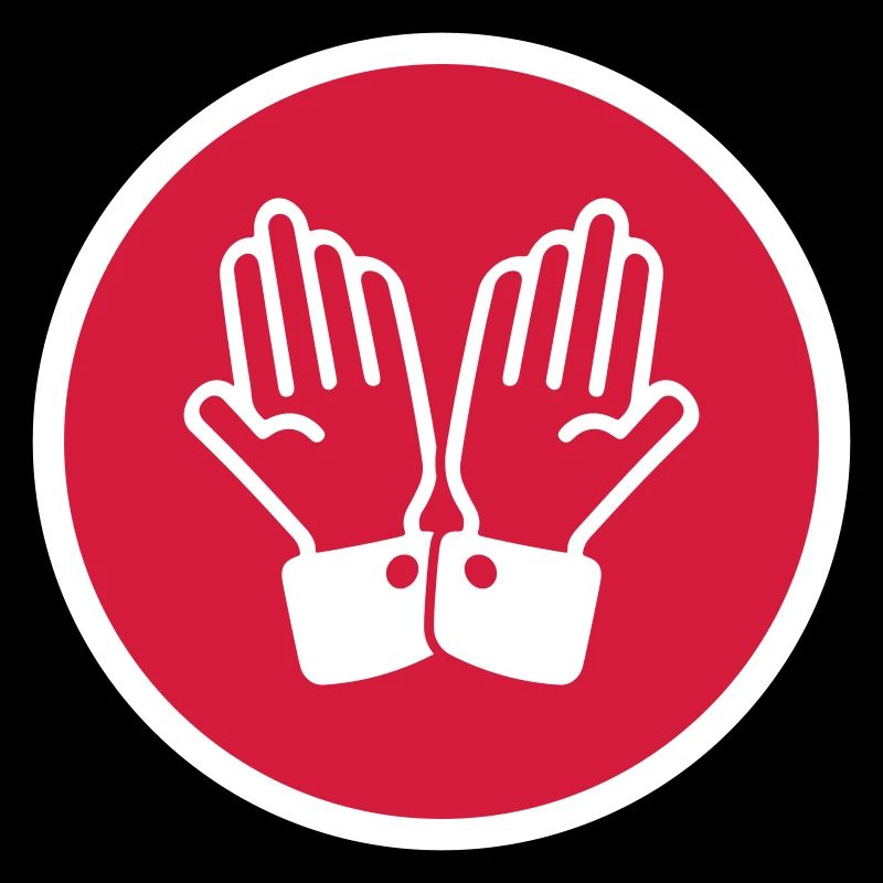 Cercle de prière des mains