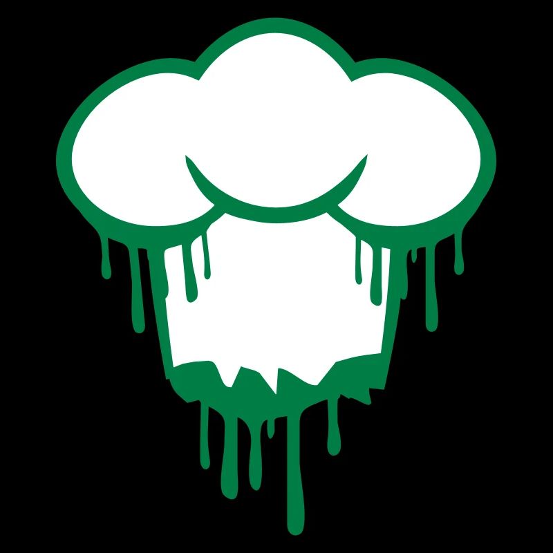 Graffiti Chef's Hat Kitchen Master Chef Cool Spray