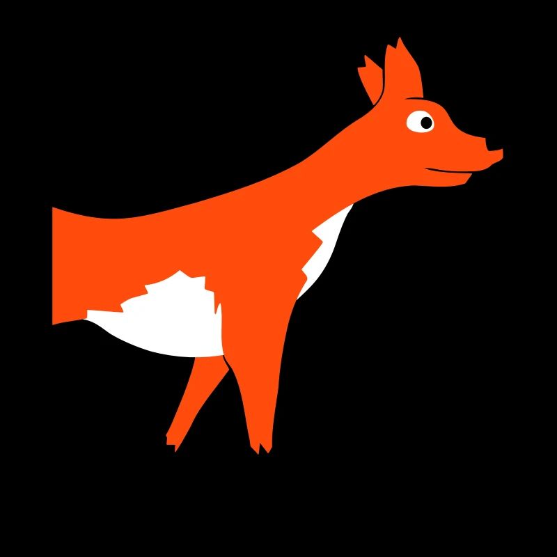 Half Fox Front Front Half Front Cool