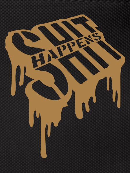Graffiti Shit happens Witz