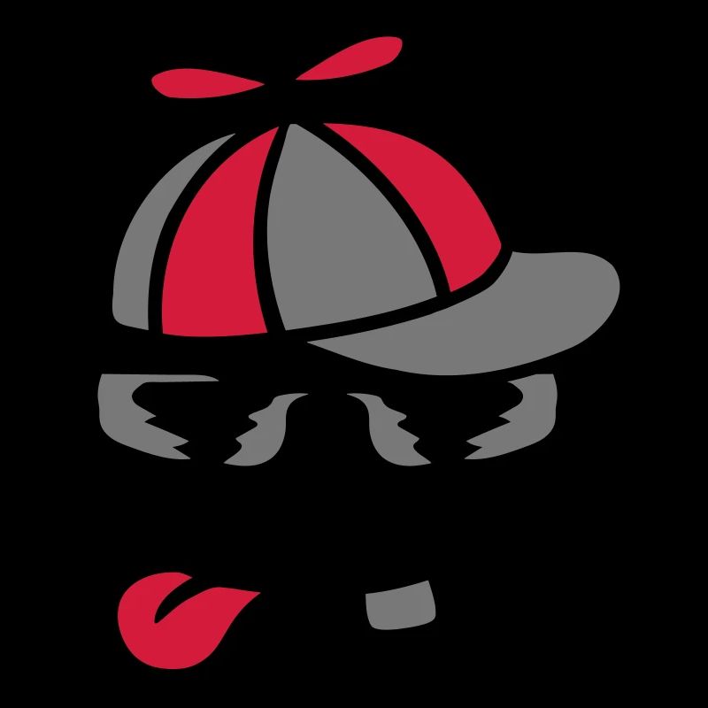 Comic Face Propeller Cap Wind Turbine