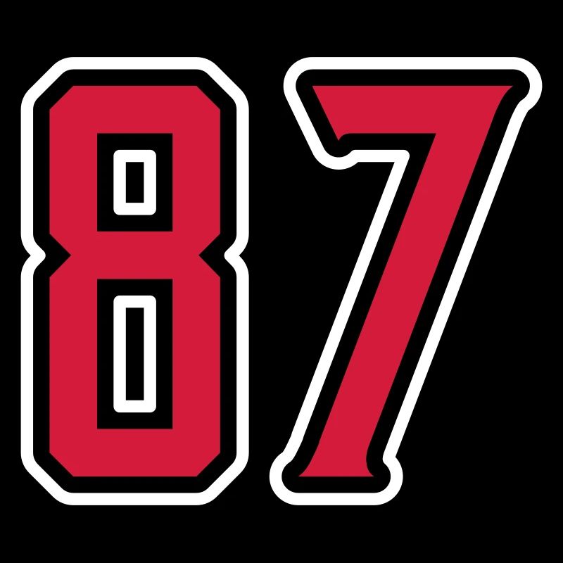 87 Number Symbol