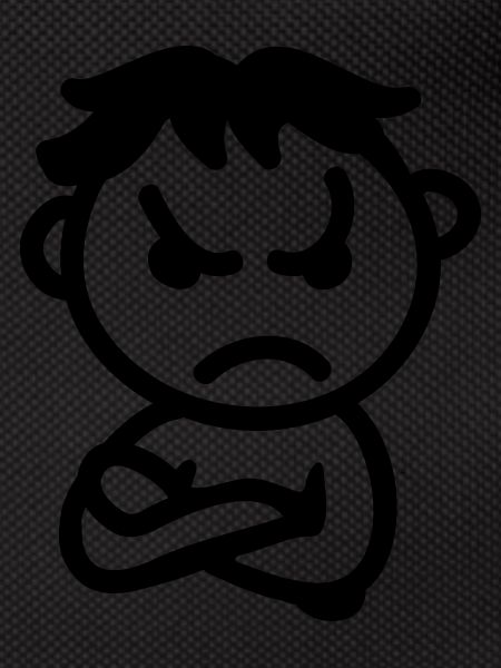bad mood - line