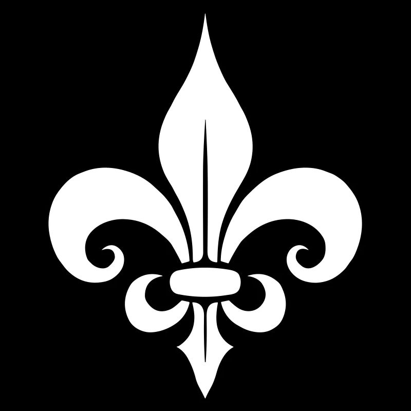 Fleur de lys symbolique Design