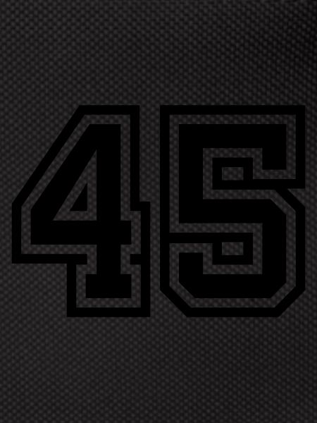45 number symbol