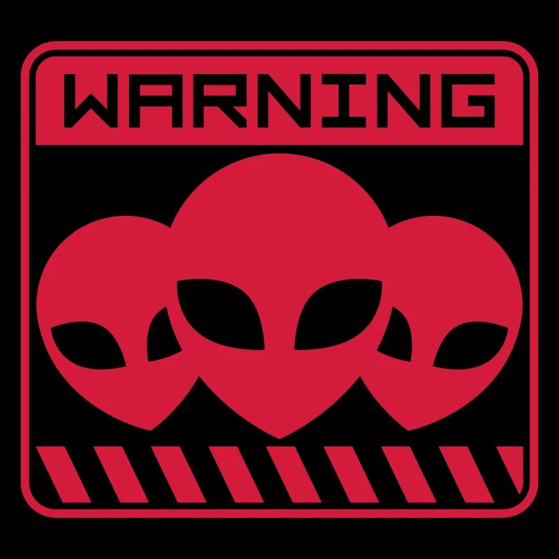 Avertissement de bouclier Conception extraterrestre