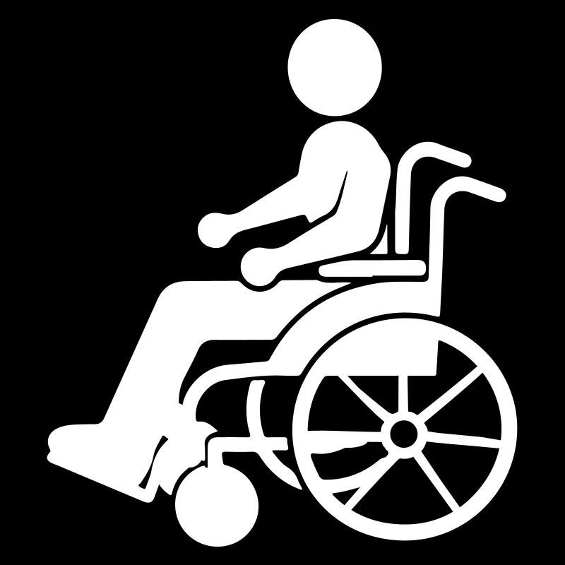 Mann im Rollstuhl Barrierefreiheit