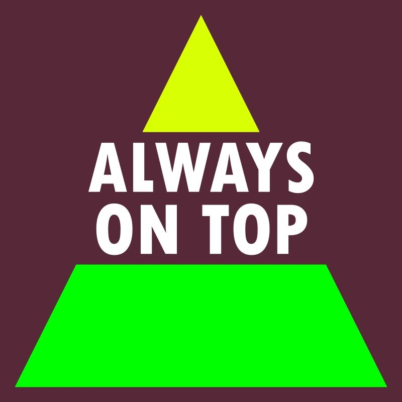 Always on top (split triangle)