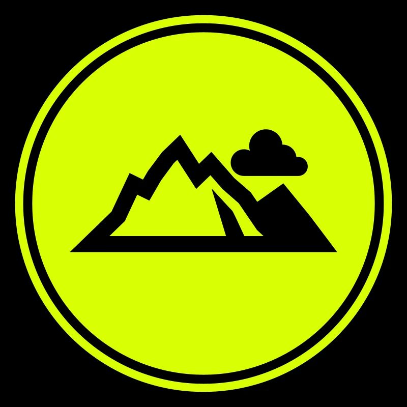 Silhouette des monts Berge