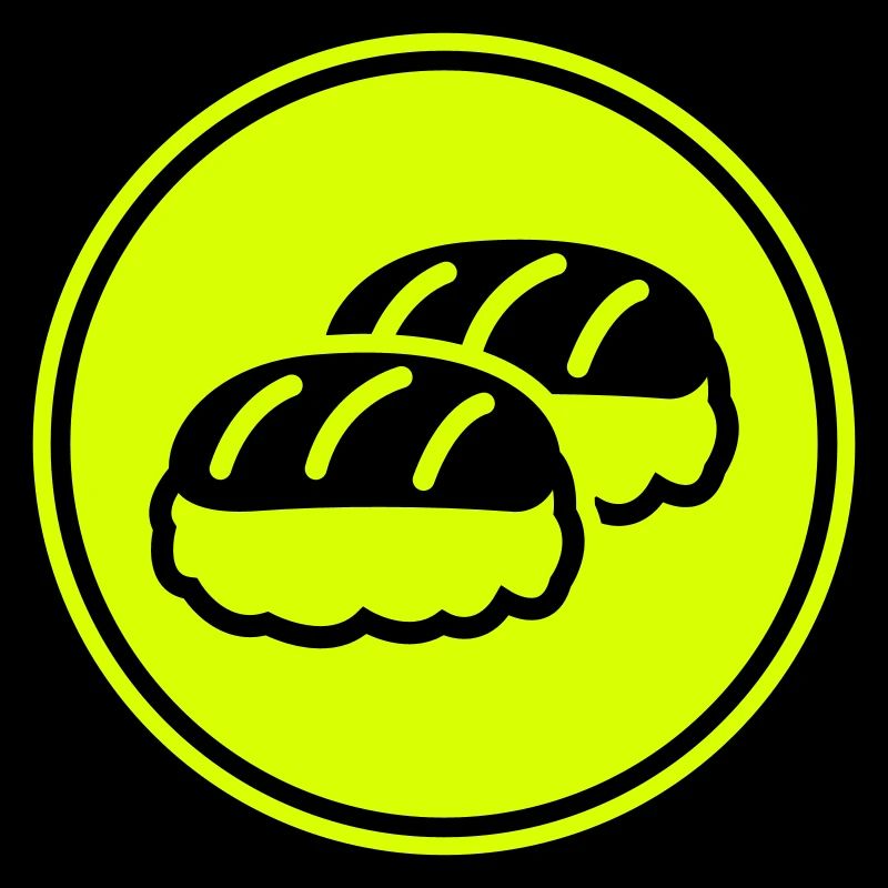 Sushi icon Silhouette