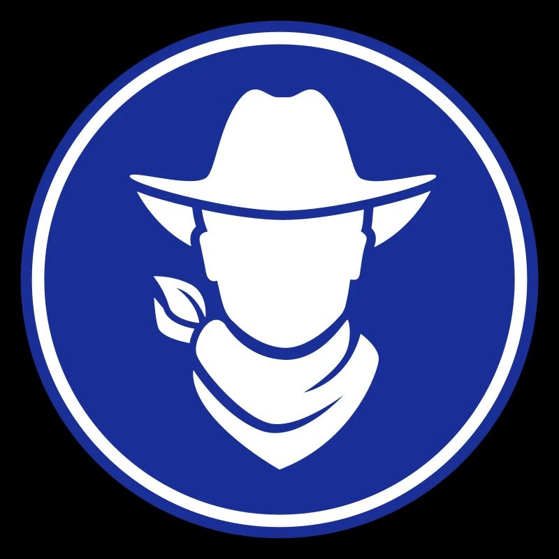 Cowboy western kopf