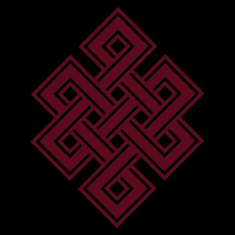 Endlos Knoten, Tibet, Unendlich, Buddhismus, Glück