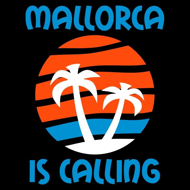Mallorca is calling (Palmen, Insel, Wasser, Sonne)