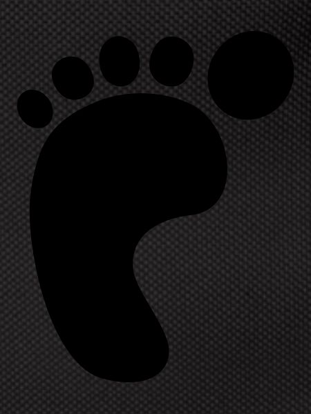 Left Foot print