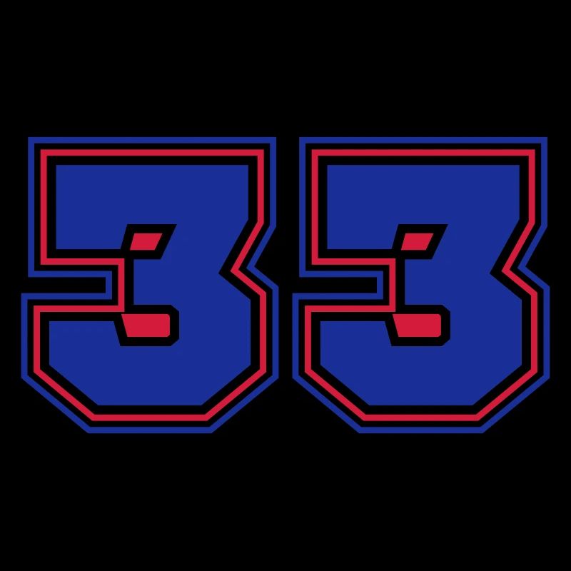 33 Zahl nummer