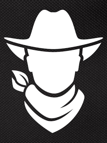 Cowboy western head