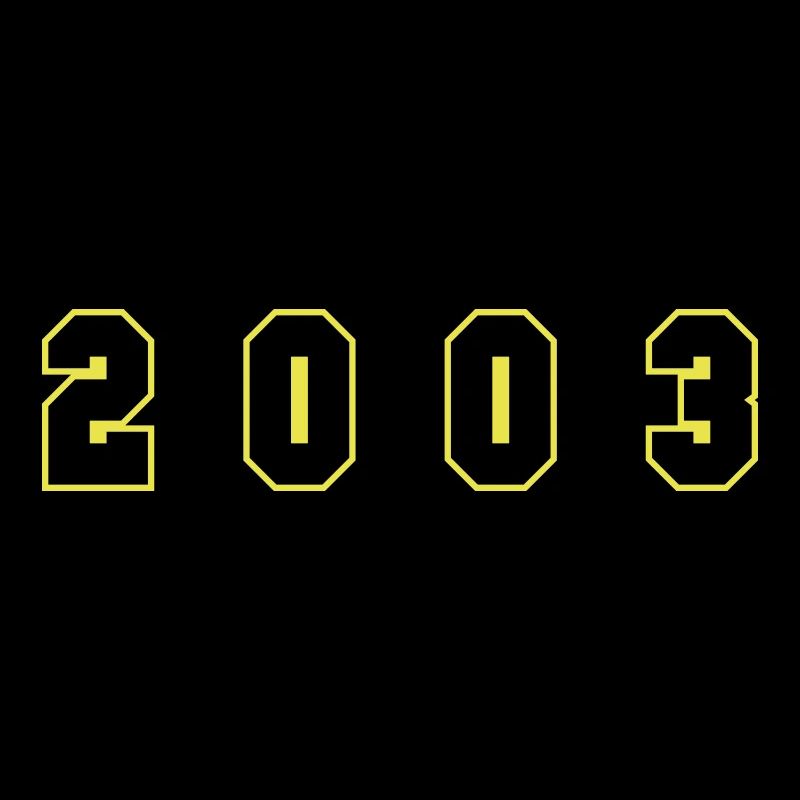 2003 Year Number