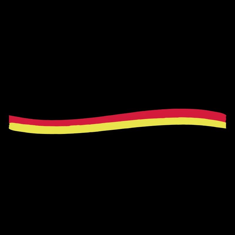 Ligne du drapeau de l’Allemagne