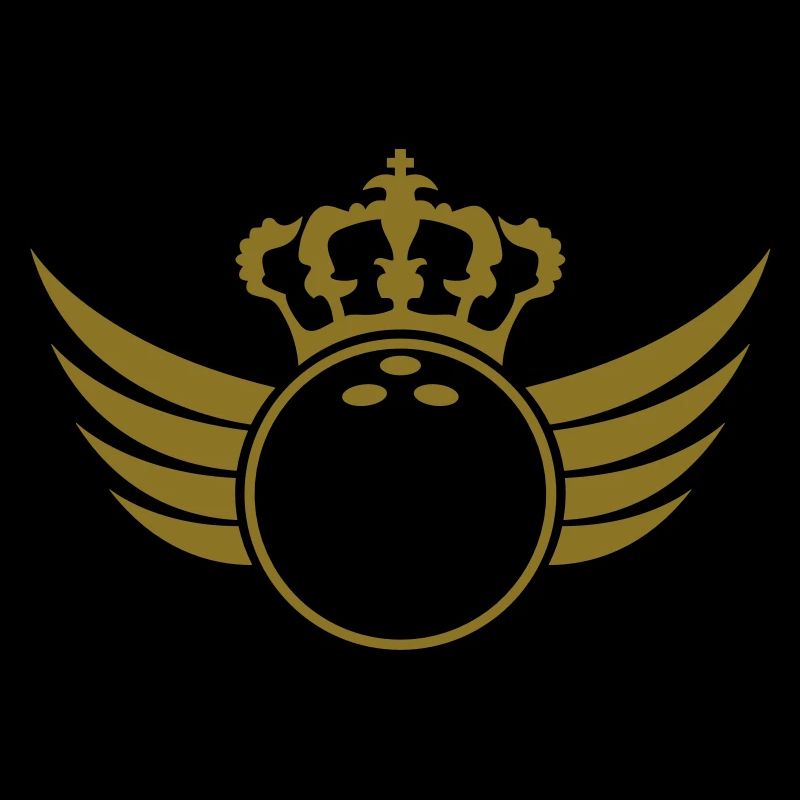 Bowling Ball Wings Blazon