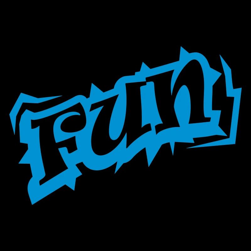 Fun Wort Text Logo