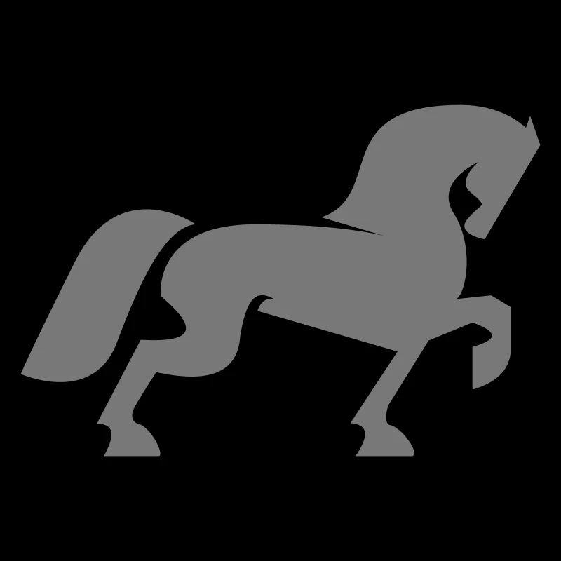 Pferd Silhouette