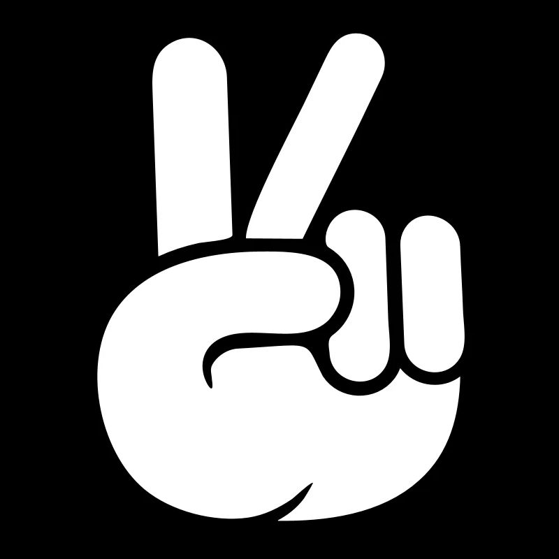 Peace Zeichen Hand Frieden Cool