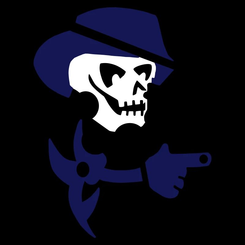 Totenkopf Skull Schädel Gangster
