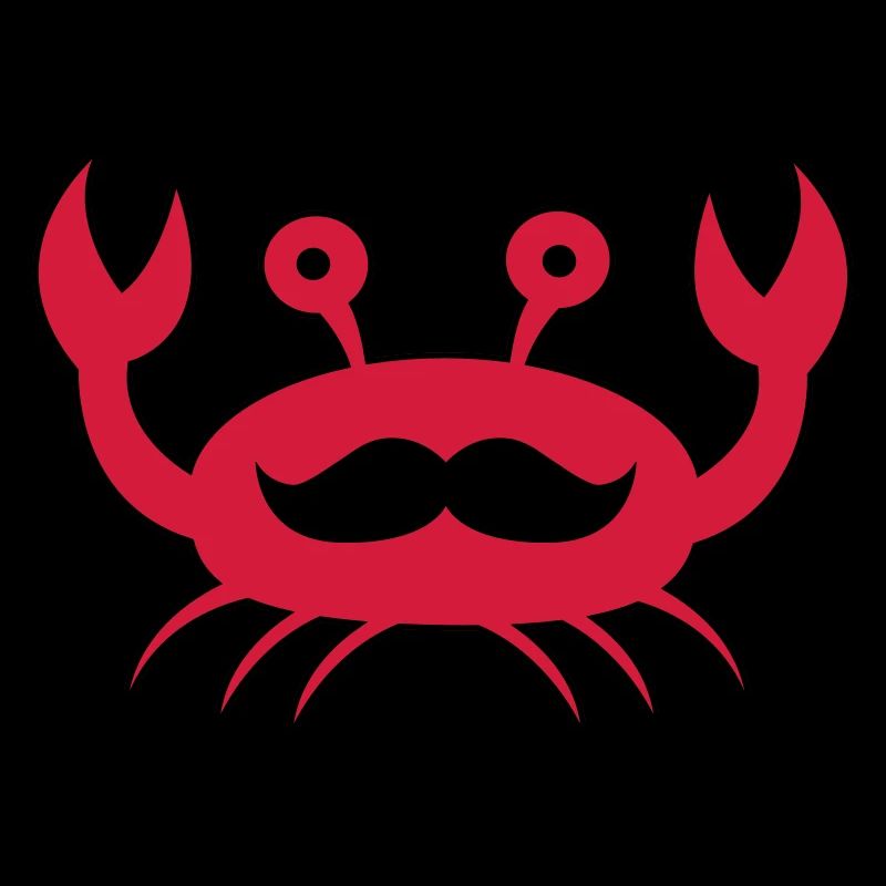 Crab with mustache