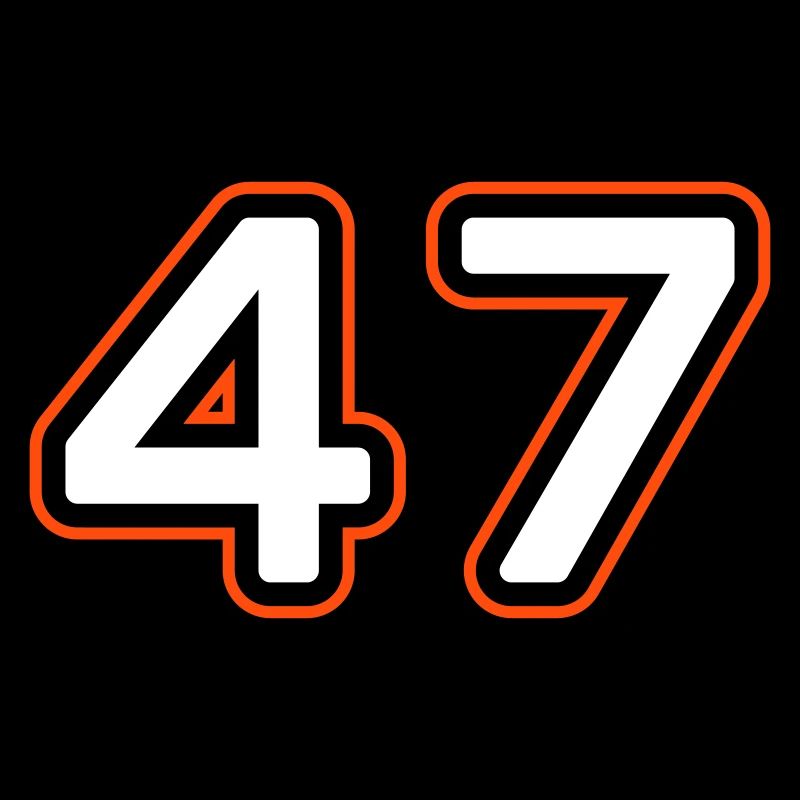 47 Zahl symbol