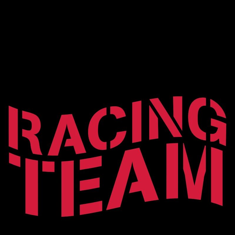 Conception de drapeau Racing Team
