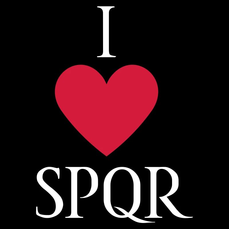 I LOVE SPQR Vector Bright
