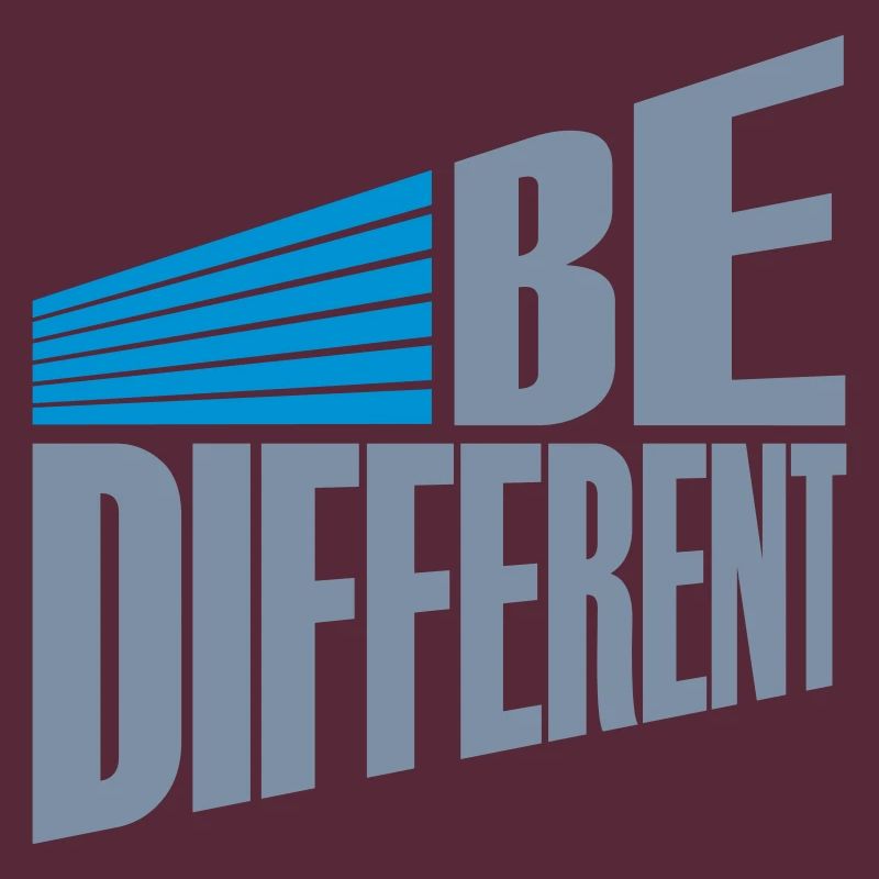 Soyez différent Logo Design