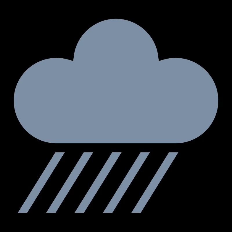 Wetter-Symbol - Cloud & regen