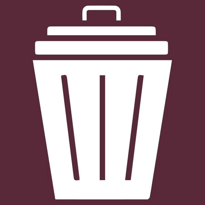 Garbage can icon
